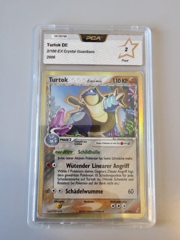 Turtok (Blastoise) · EX Crystal Guardians 2006 (DE) — PCA 2