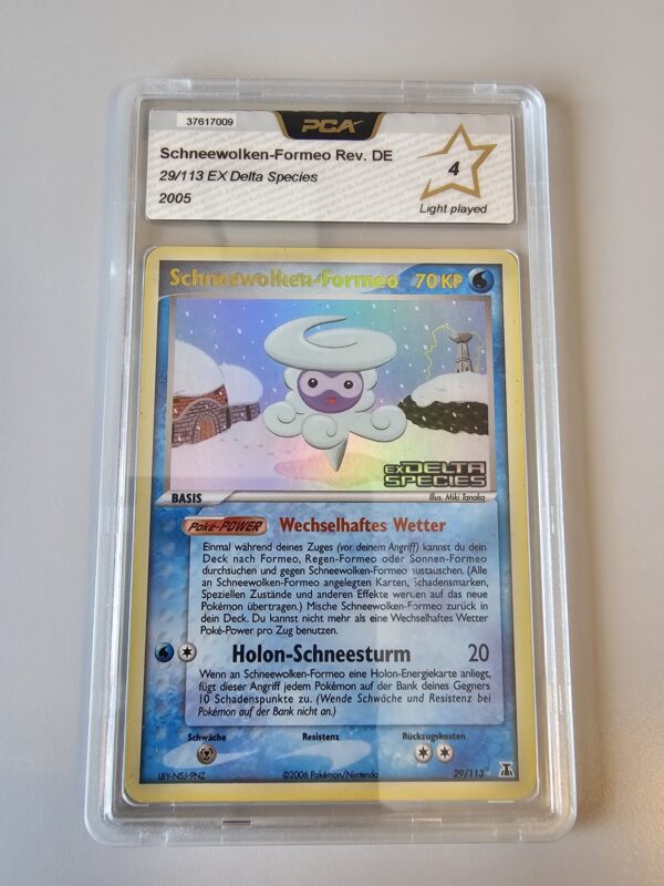 Schneewolken-Formeo (Castform) Reverse · EX Delta Species 2005 (DE) — PCA 4
