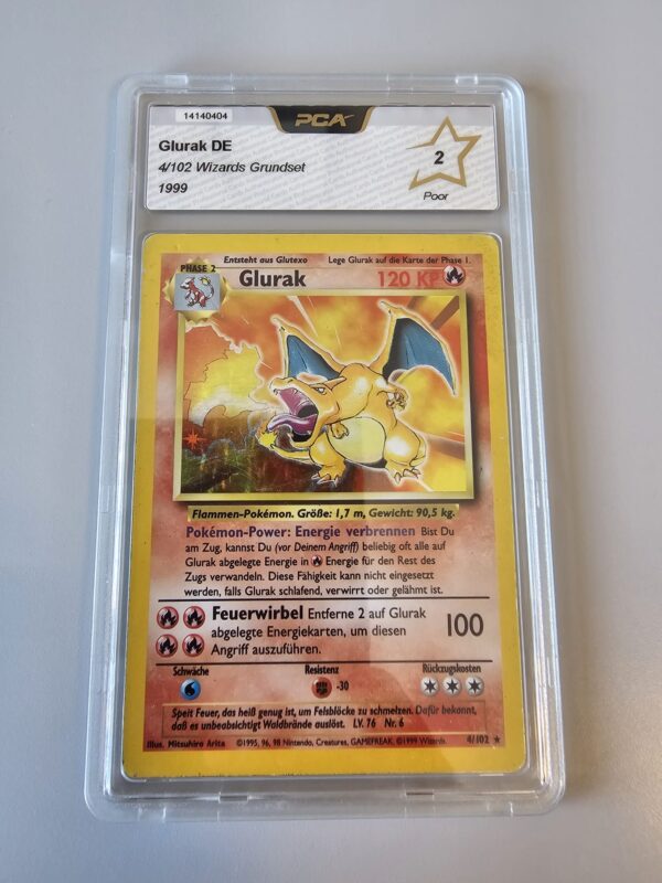 Glurak (Charizard) · Base Set 1999 (DE) — PCA 2
