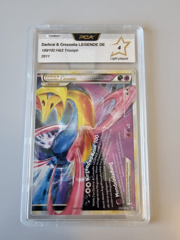 Darkrai & Cresselia LEGENDE · HS Triumphant 2011 (DE) — PCA 4