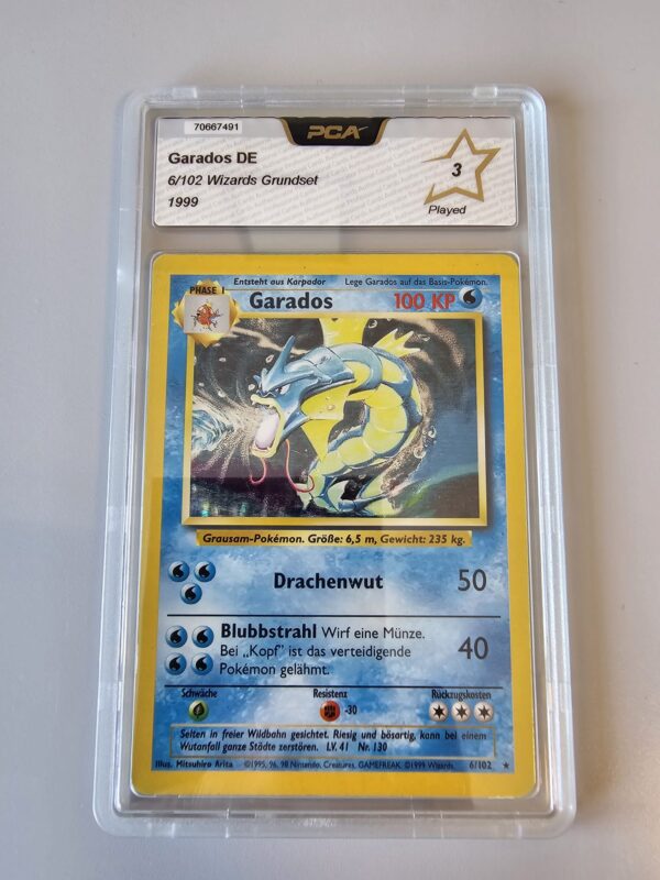 Garados (Gyarados) · Base Set 1999 (DE) — PCA 3