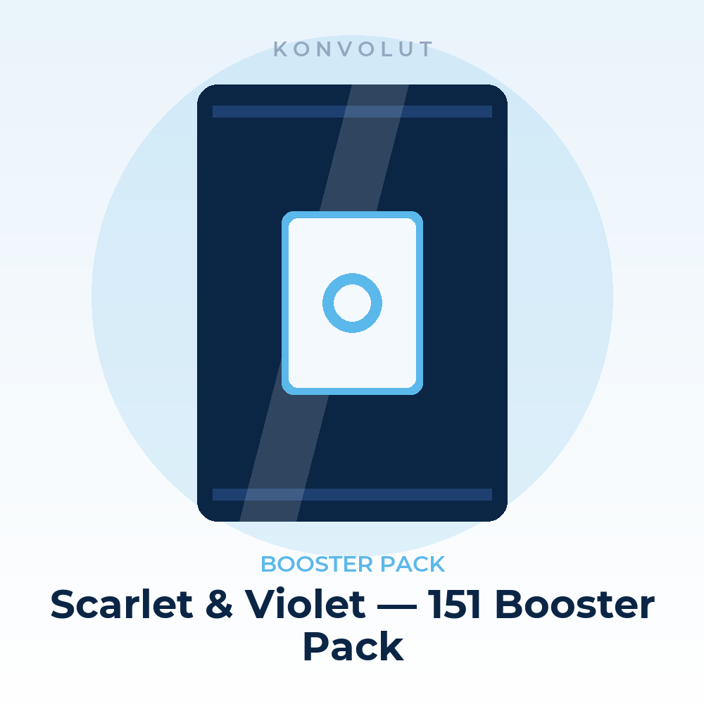 Scarlet & Violet — 151 Booster Pack