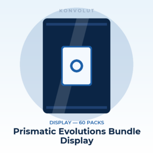 Prismatic Evolutions Booster Bundle Display