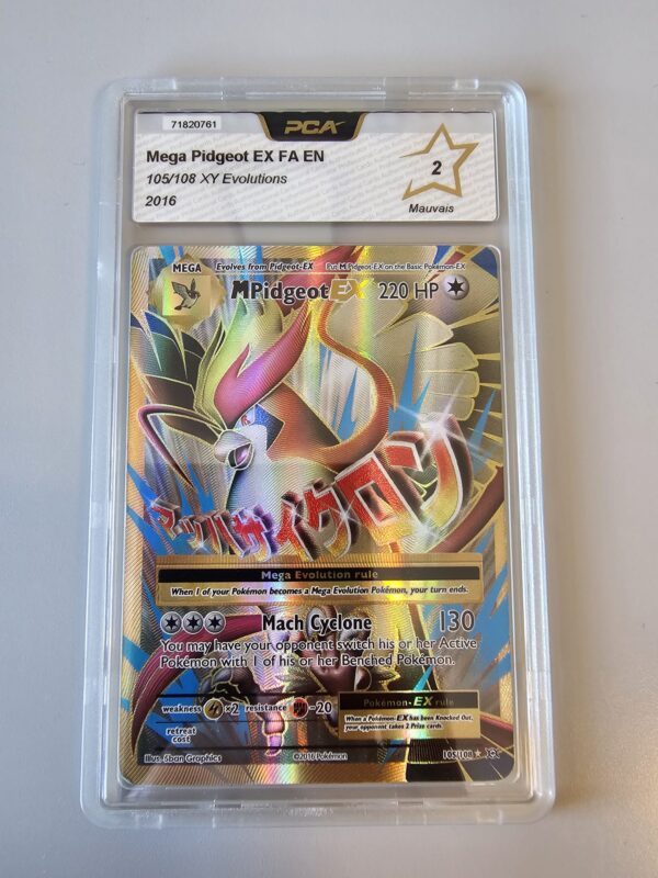 M Pidgeot EX Full Art · XY Evolutions 2016 (EN) — PCA 2