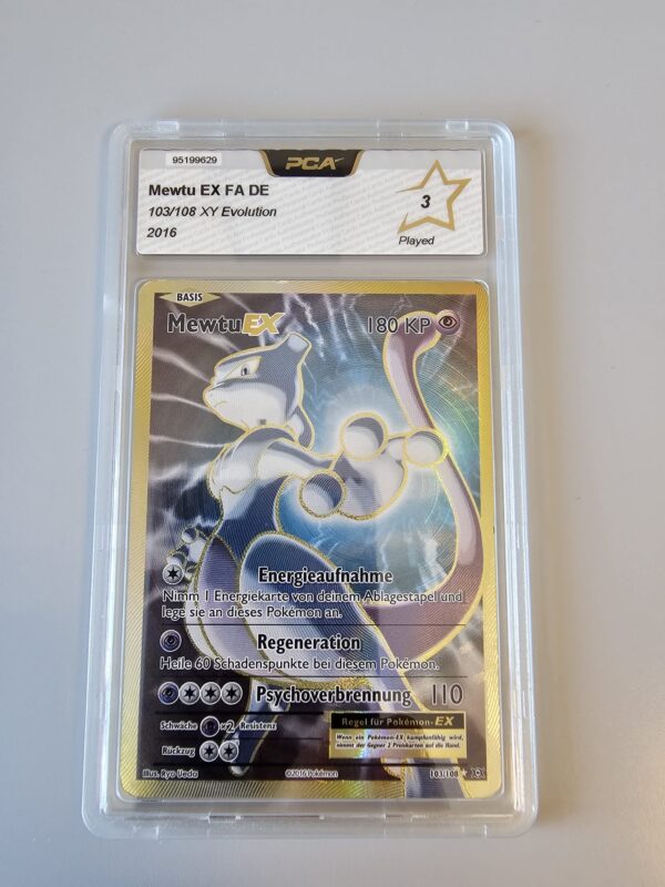 Mewtu (Mewtwo) EX Full Art · XY Evolutions 2016 (DE) — PCA 3