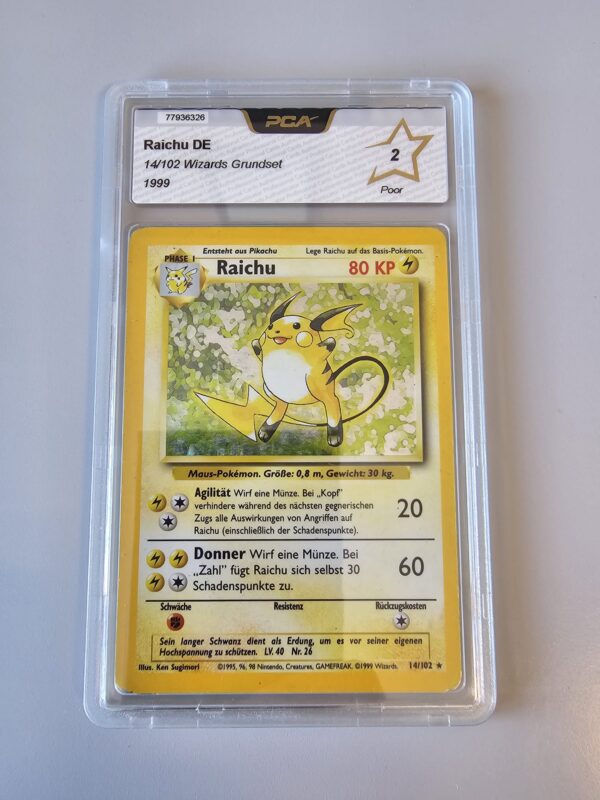 Raichu · Base Set 1999 (DE) — PCA 2